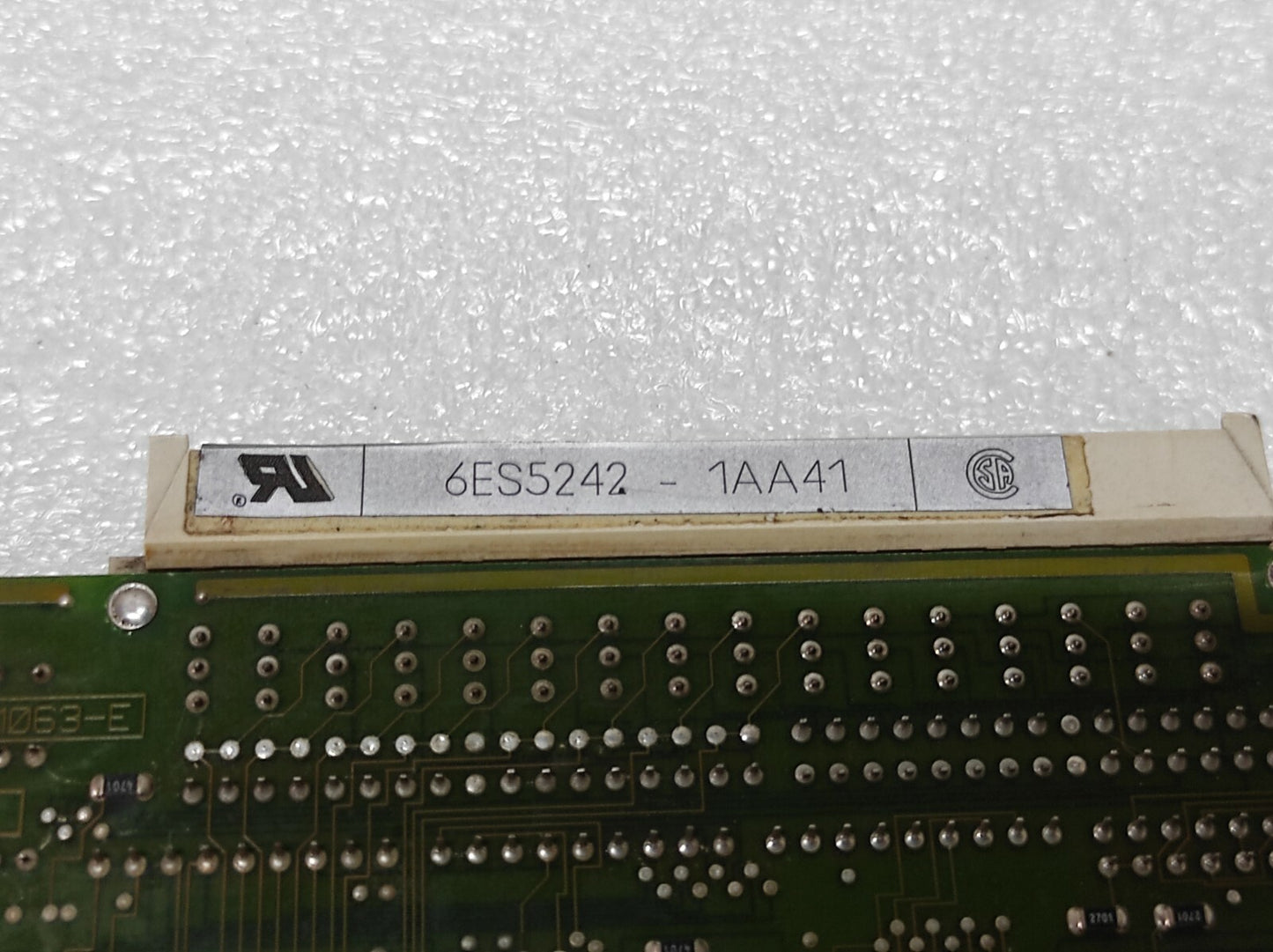 SIEMENS 6ES5 242-1AA41 COUNTER MODULE