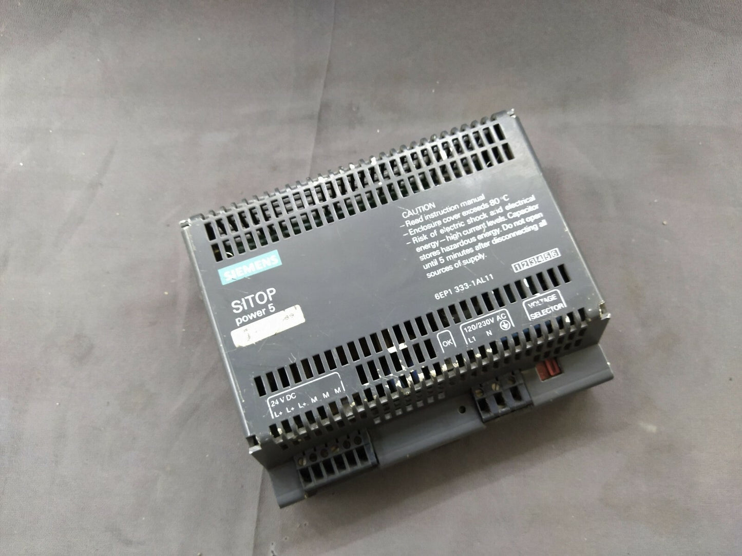 Siemens Sitop Power 5 6EP1333-1AL11 Power Supply 24V 5A