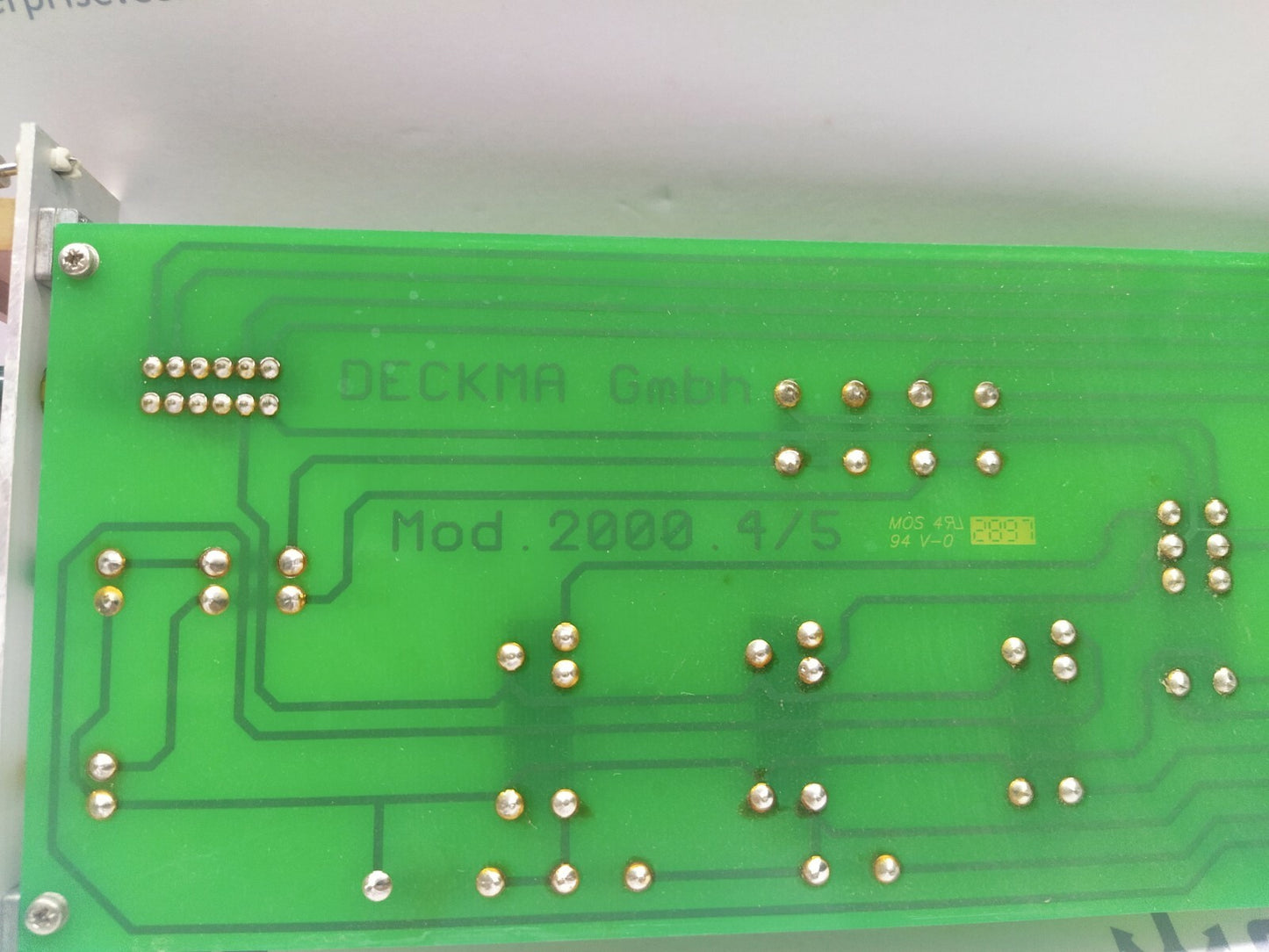 DECKMA GMBH MOD 2000 4/5 SCHROFF 69001-853 3675