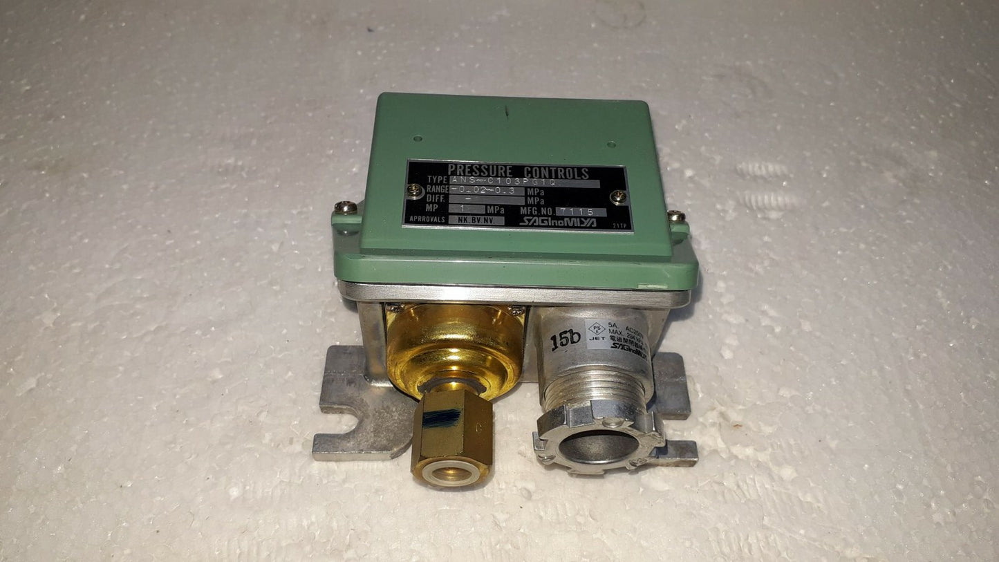 Saginomiya ANS-C103PG1Q Pressure Controls ANSC103PG1Q