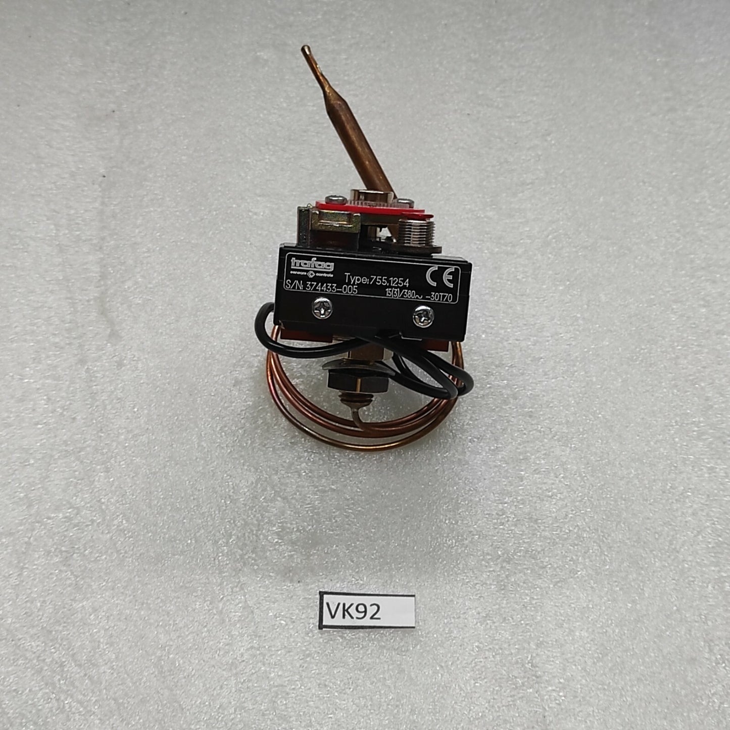 TRAFAG 755.1254 THERMOSTAT 70-350GRDC 755125412210