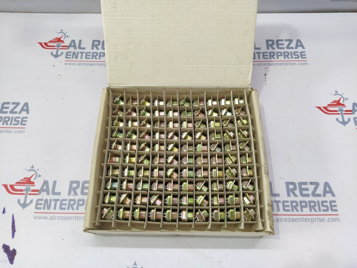 FCI DE09S064 CONN D-SUB RCPT 9POS SLDR CUP LOT OF 100 UNIT