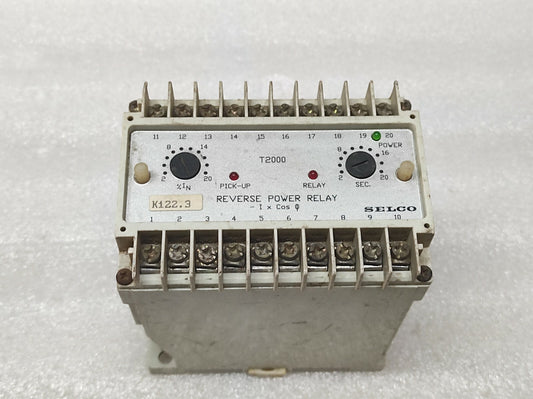 Selco T2000 Reverse Power Relay T2000-09 240 VAC