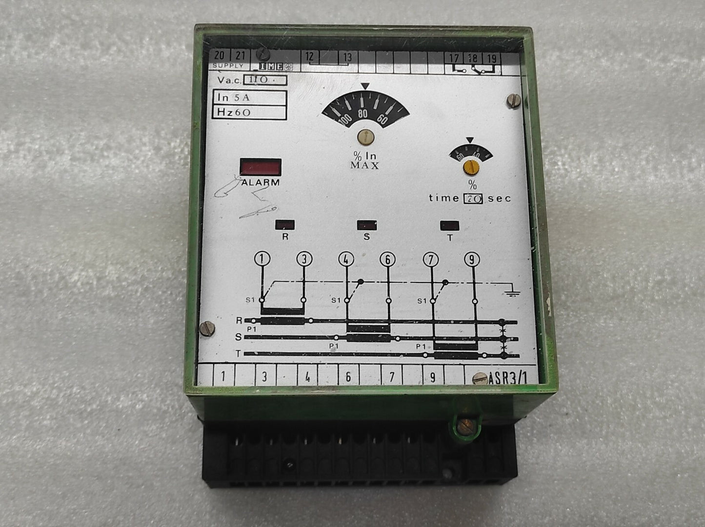 IME ASR3/1 RELAY ALARM 110VAC
