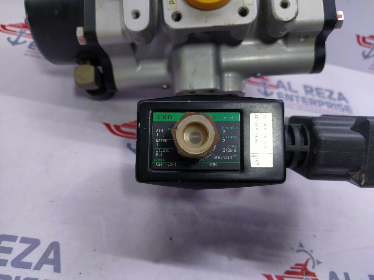 KITZ FBS-TNE 1 PNEUMATIC ACTUATOR 1111180022 KITZ ACT CKD AG41-02-1 110V
