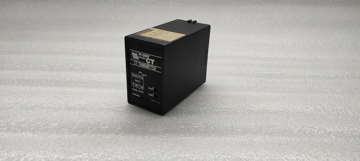 M-SYSTEM CT-5A-B CT TRANSMITTER 100VAC