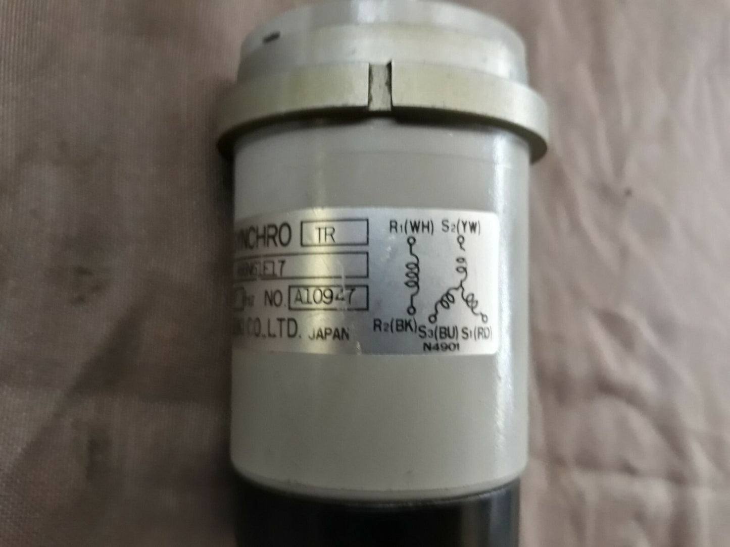 Tamagawa TS 466N61E17 Synchro Motor 466N61E17 115 VAC