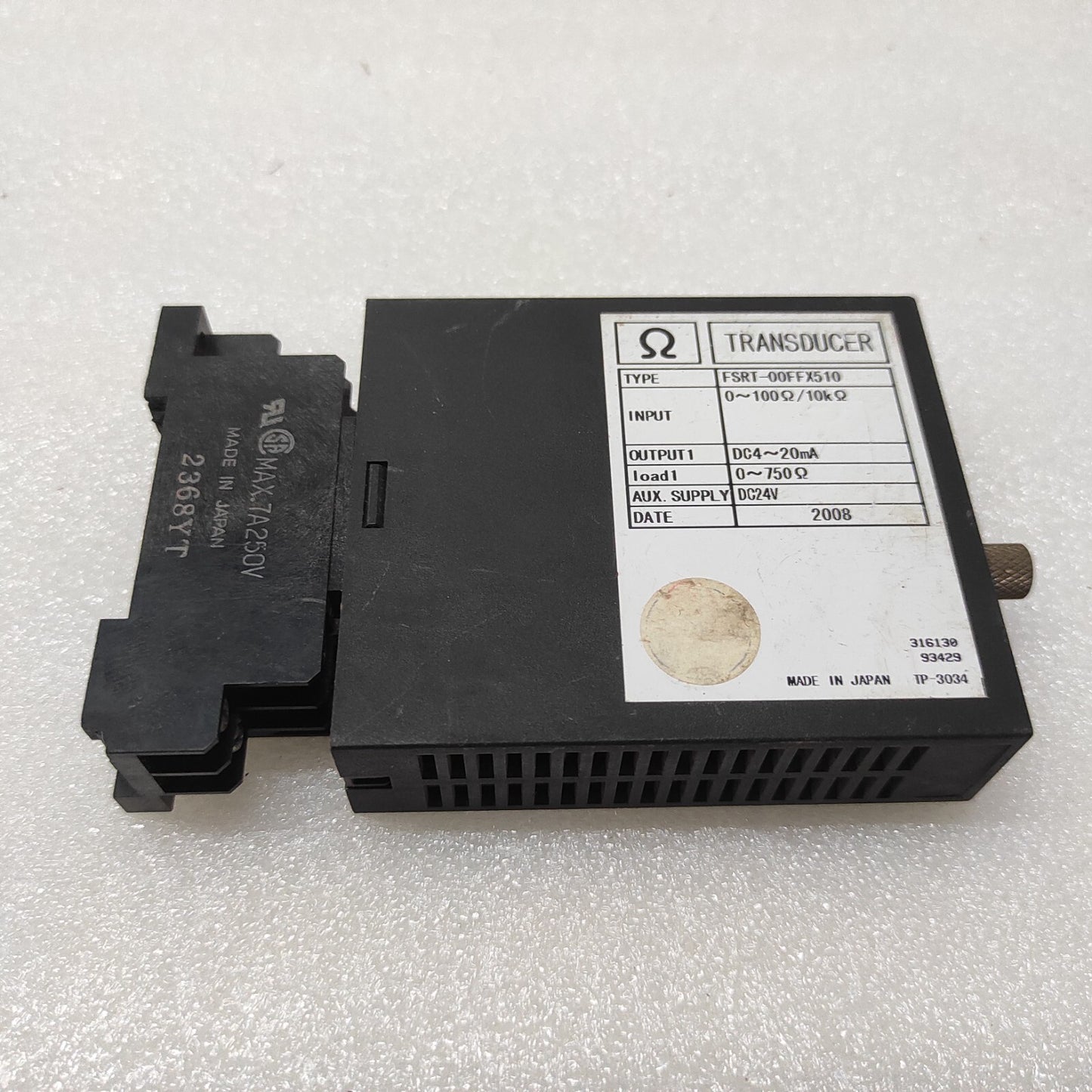 DAIICHI FSRT TRANSDUCER FSRT-00FFX510 24VDC