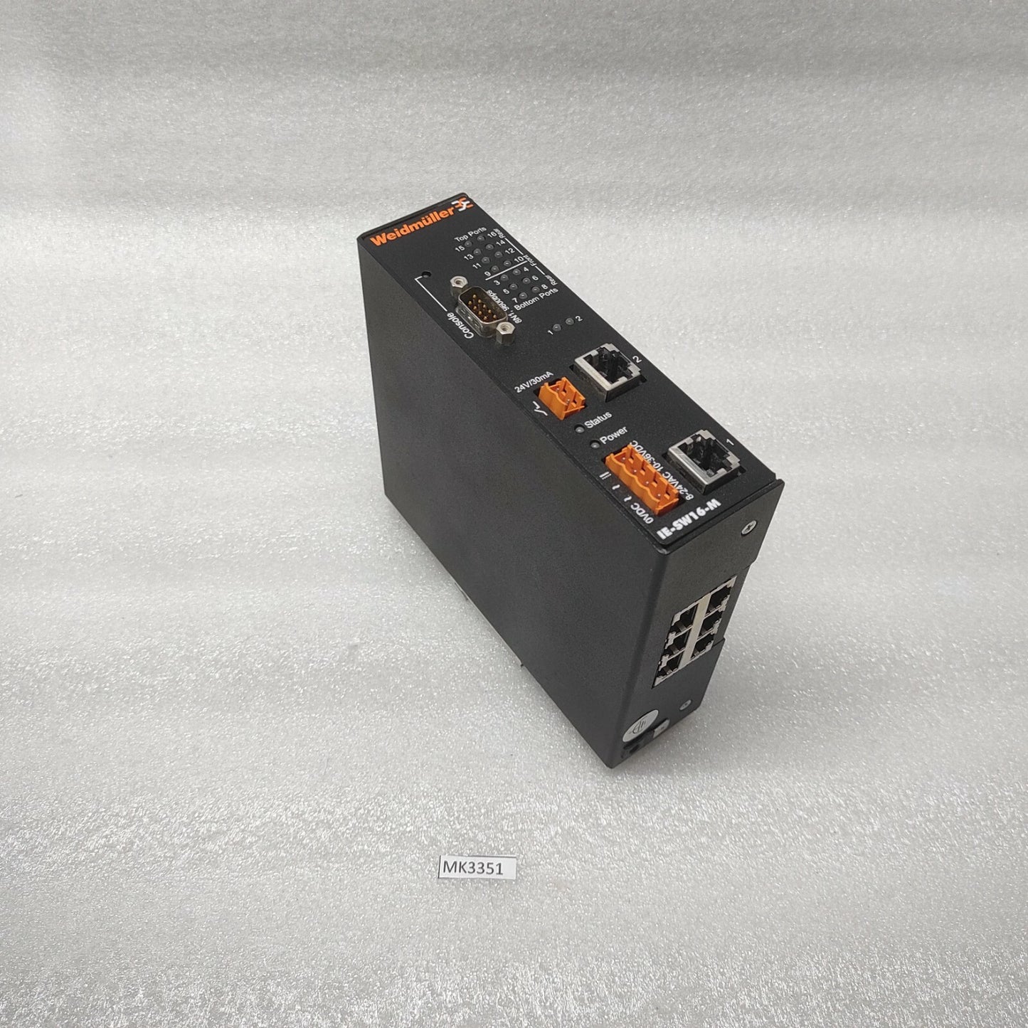 WEIDMULLER IE-SW16-M ETHERNET SWITCH 8845800000