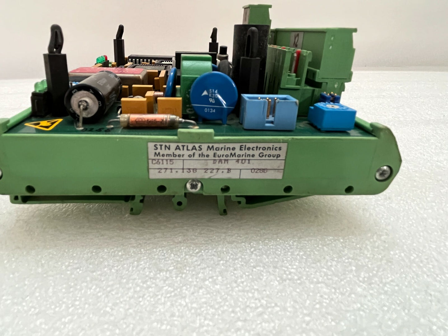 STN ATLAS MARINE ELECTRONICS DAM401 PRINTER CONTROL MODULE 271.138 227.B
