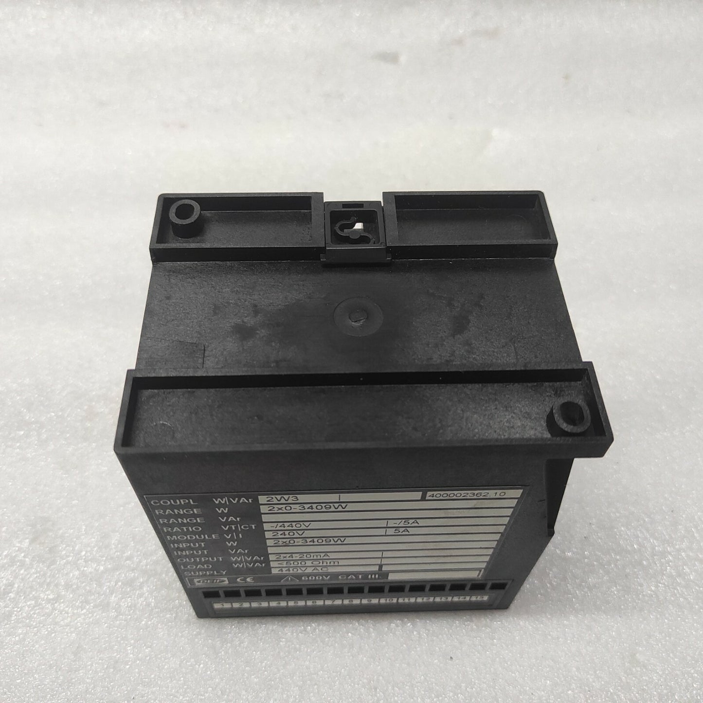 DEIF TAX-312DG POWER TRANSDUCER 400002362.10 440VAC