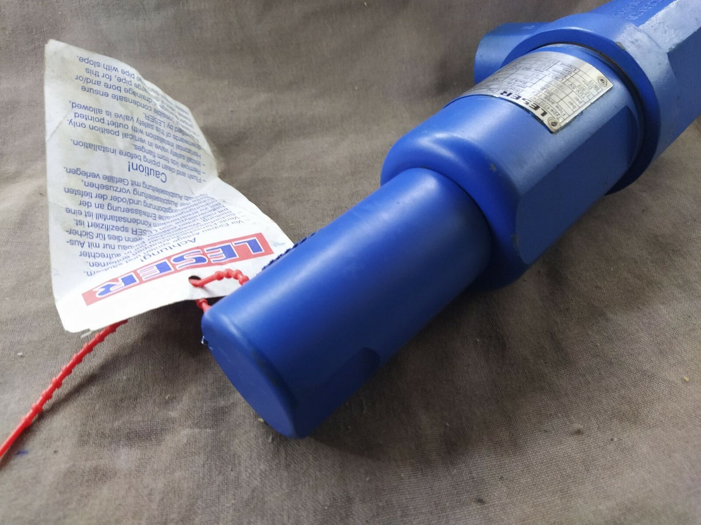 Laser 4592.2472 Threaded Safety Relief Valves Spring Loaded 4592-2472