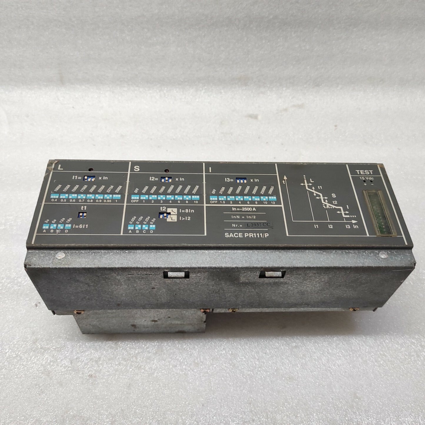 ABB SACE PR111/P LSIG TRIP UNIT 2500A