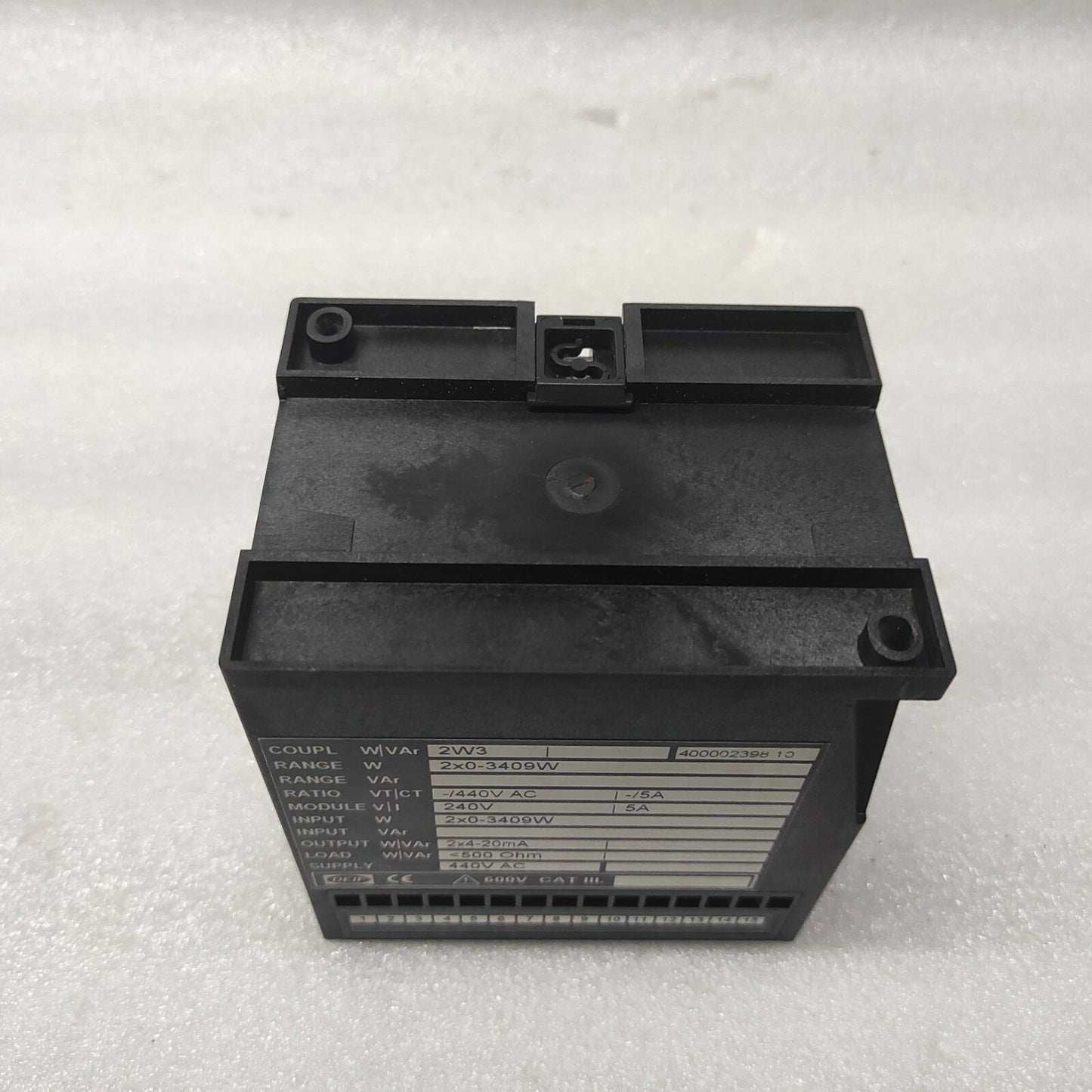 DEIF TAX-312DG POWER TRANSDUCER 400002398.10 440VAC