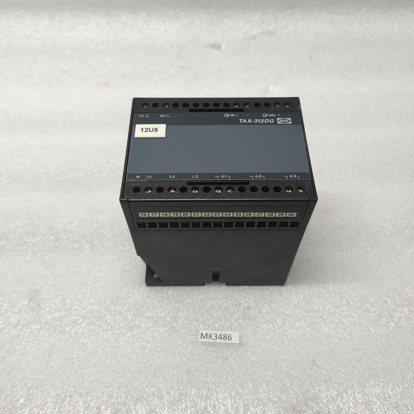 DEIF TAX-312DG POWER TRANSDUCER 400002398.10 440VAC