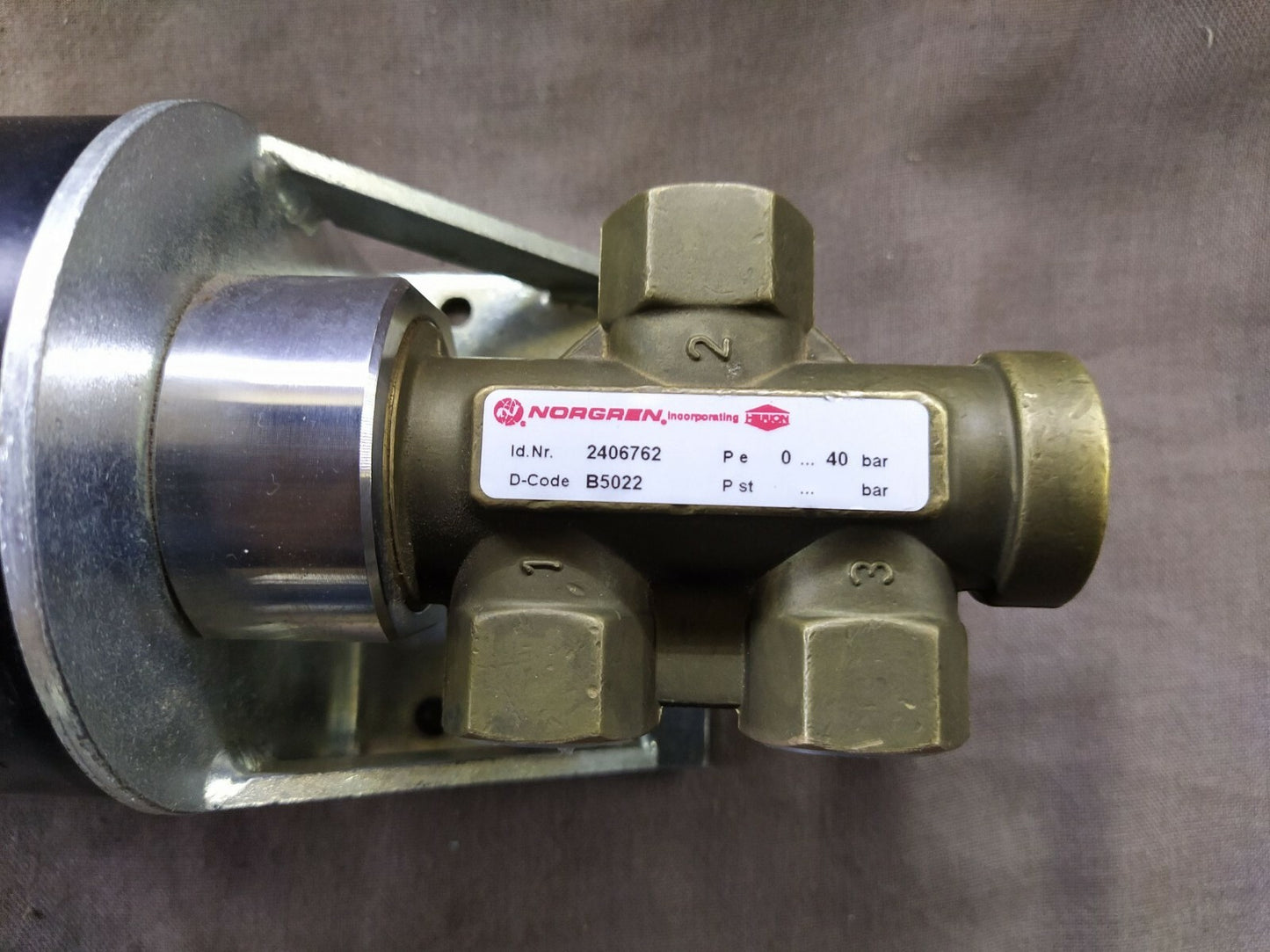 Norgren 1509 3/2 Directional Valves 2406762 Solenoid Valve 40 BAR 24V