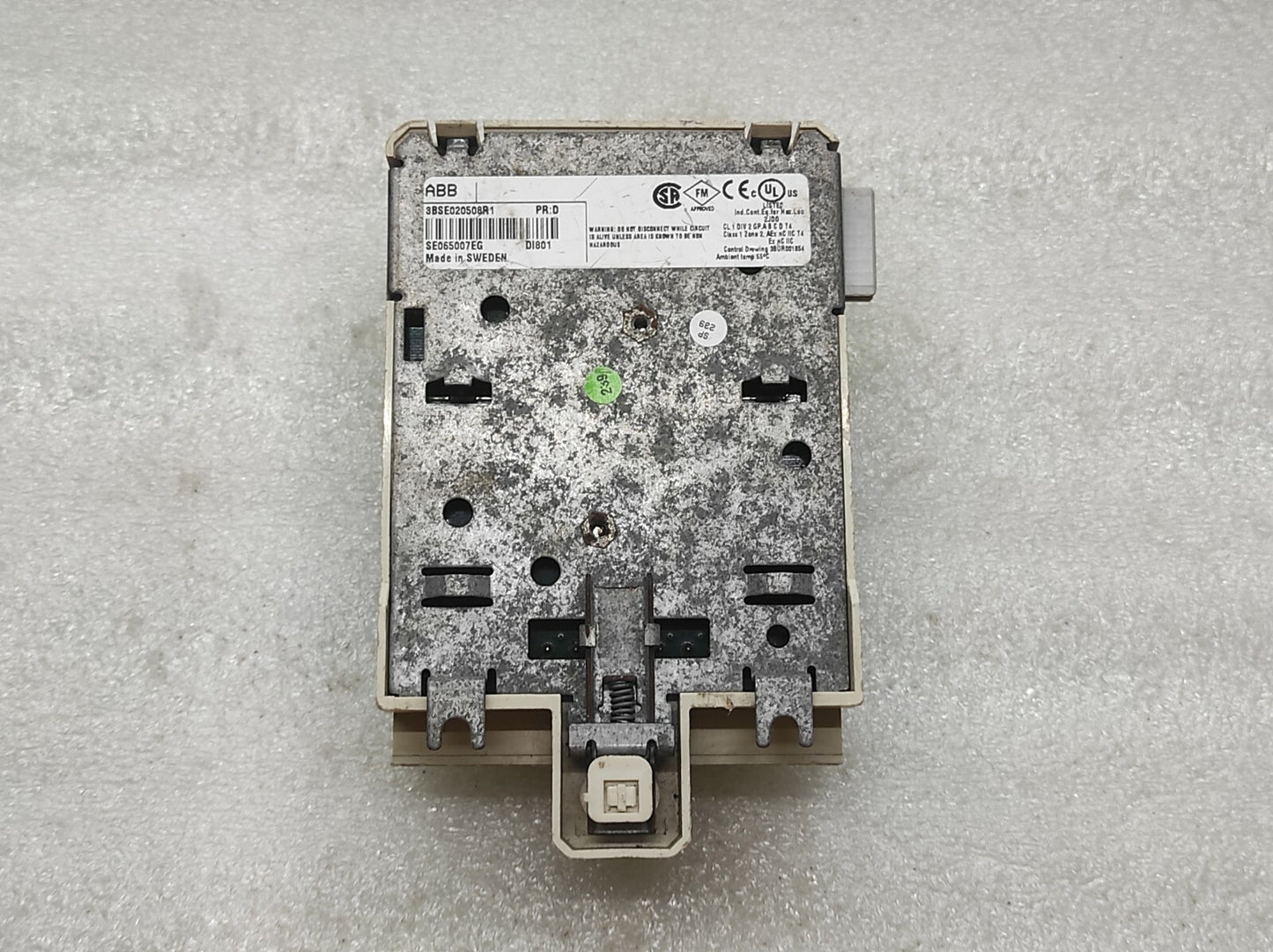 ABB DI801 3BSE020508R1 DIGITAL INPUT MODULE