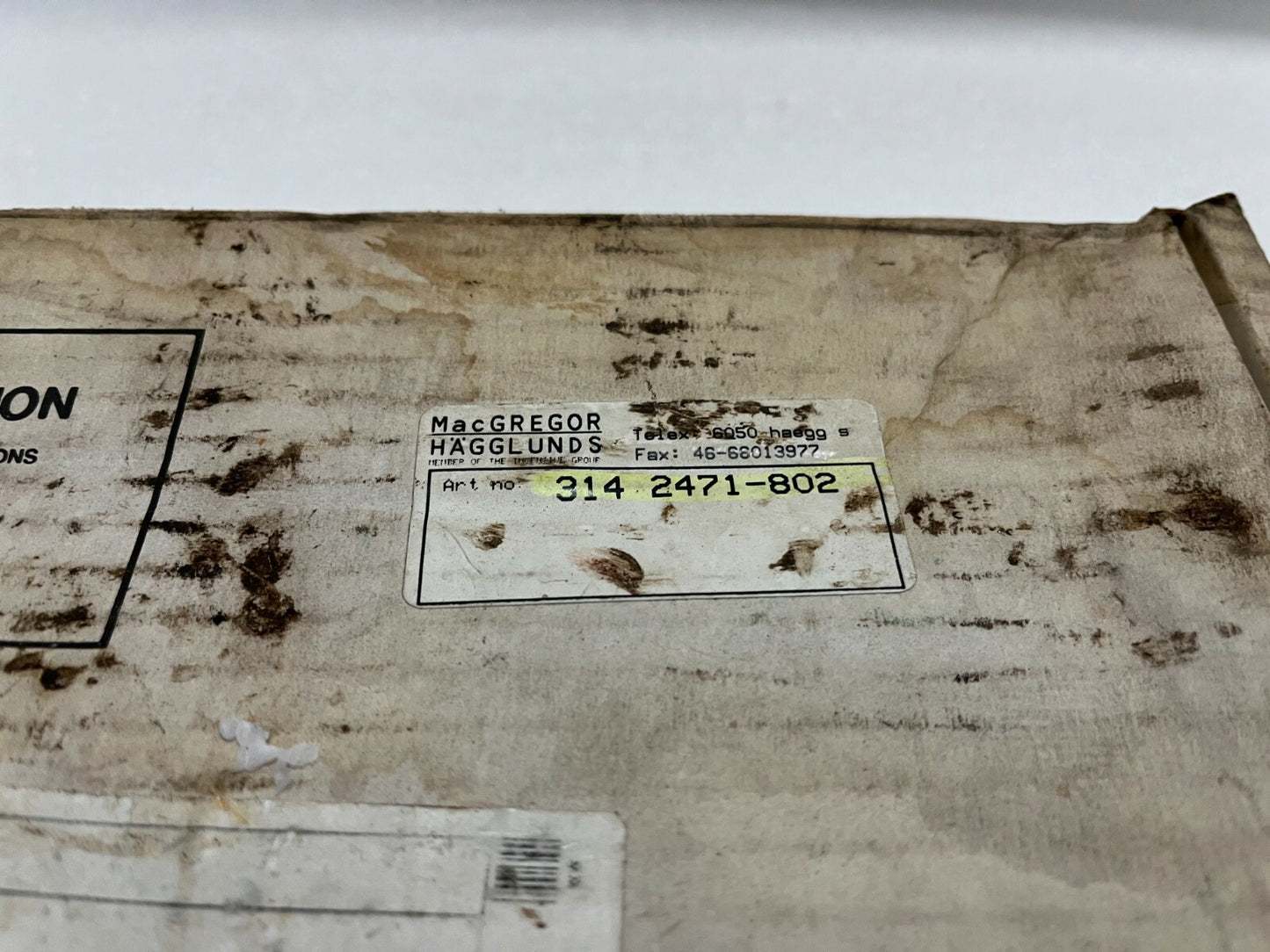 MACGREGOR 314 2471-802 CIRCUIT BOARD HS3142508001A