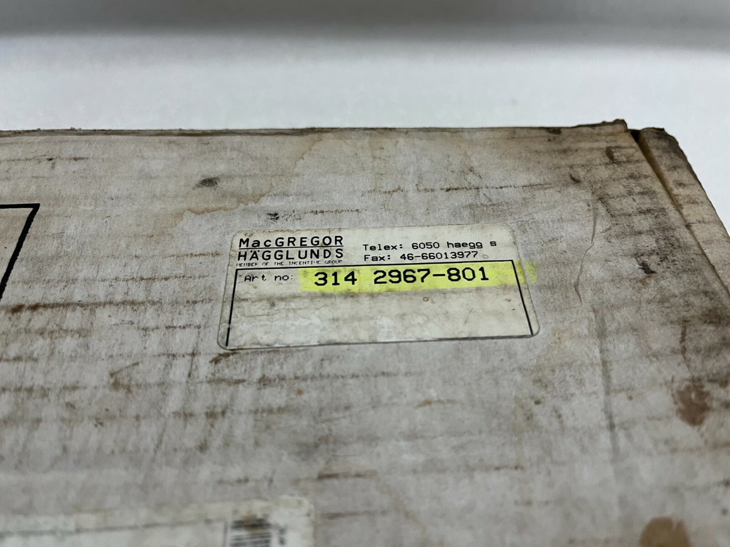 MACGREGOR 314 2967-801 PCB HM3142971001