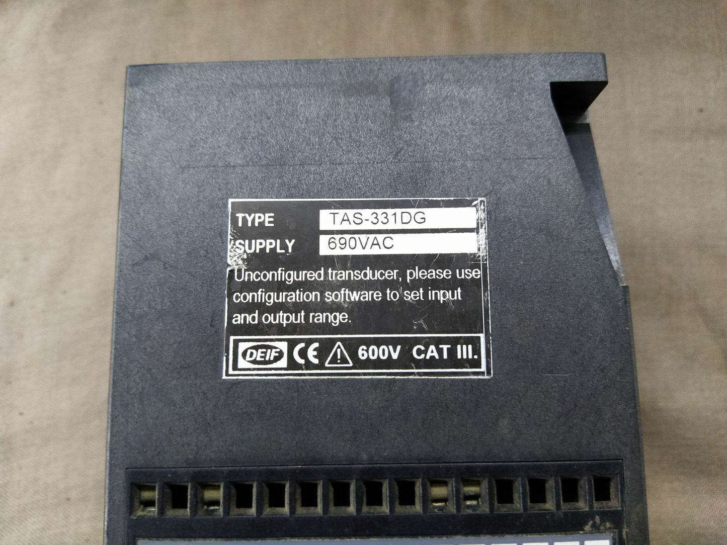 Deif TAS-331DG Selectable Transducer 690 VAC