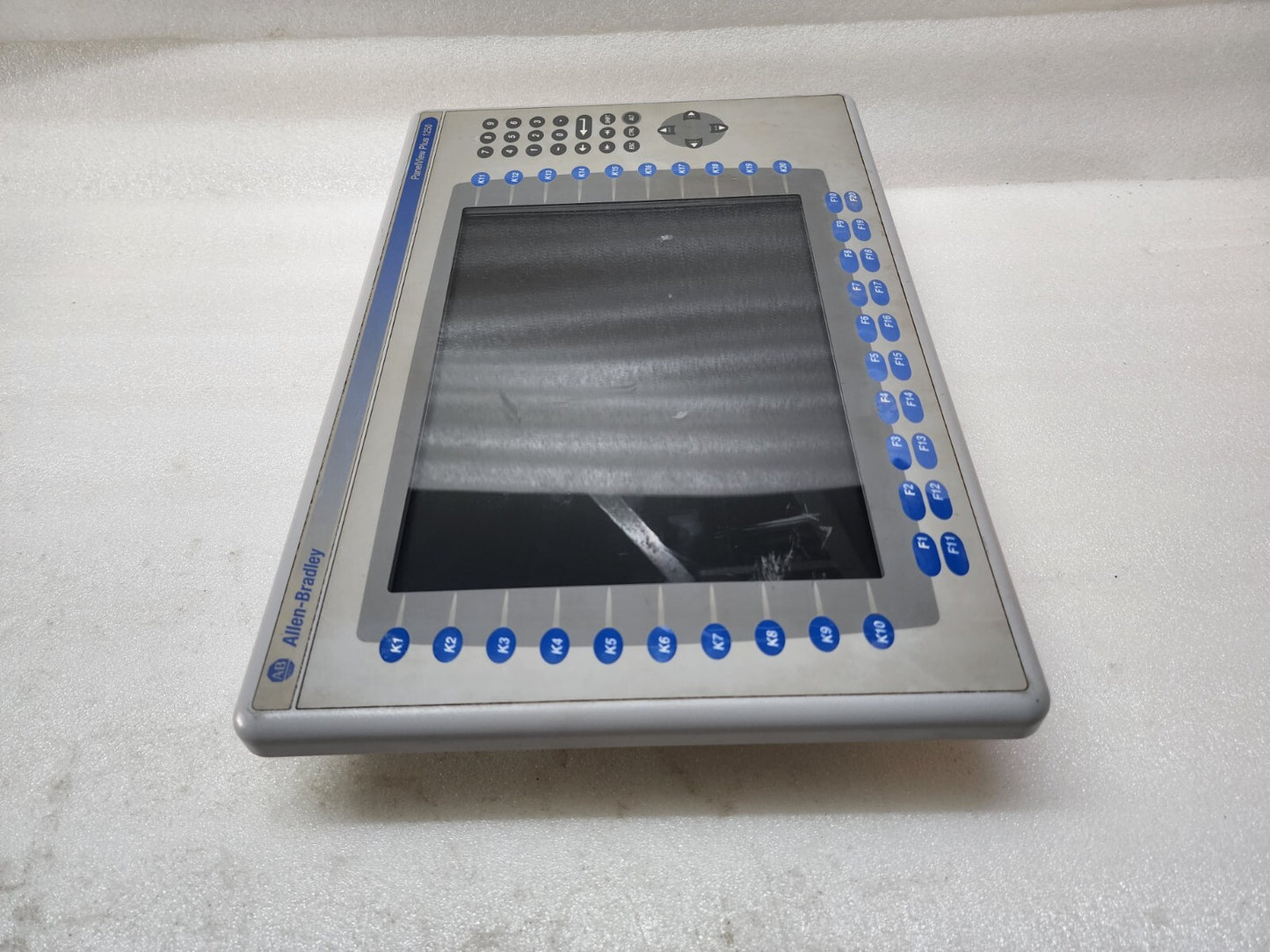 ALLEN BRADLEY PANELVIEW PLUS 1250 CAT 2711P-RP2 24VDC CAT 2711P-RDK12C