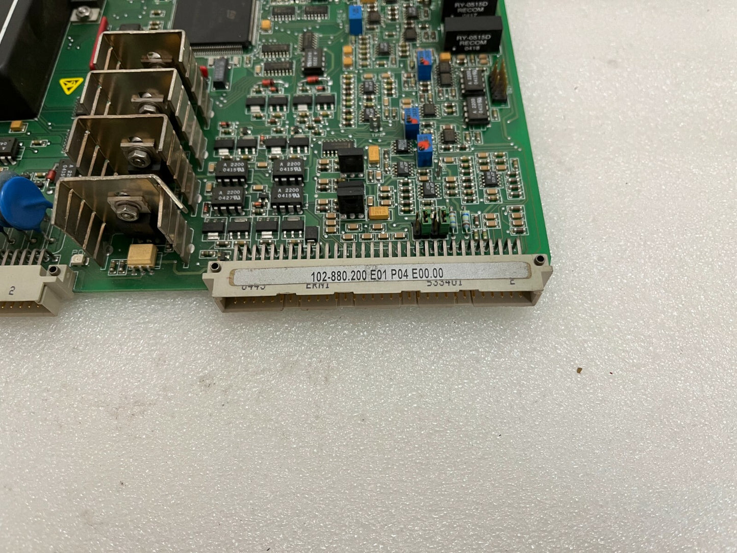 RAYTHEON MARINE 102-880.201 E01 I/O PCB AUTOPILOT NB06-259.00