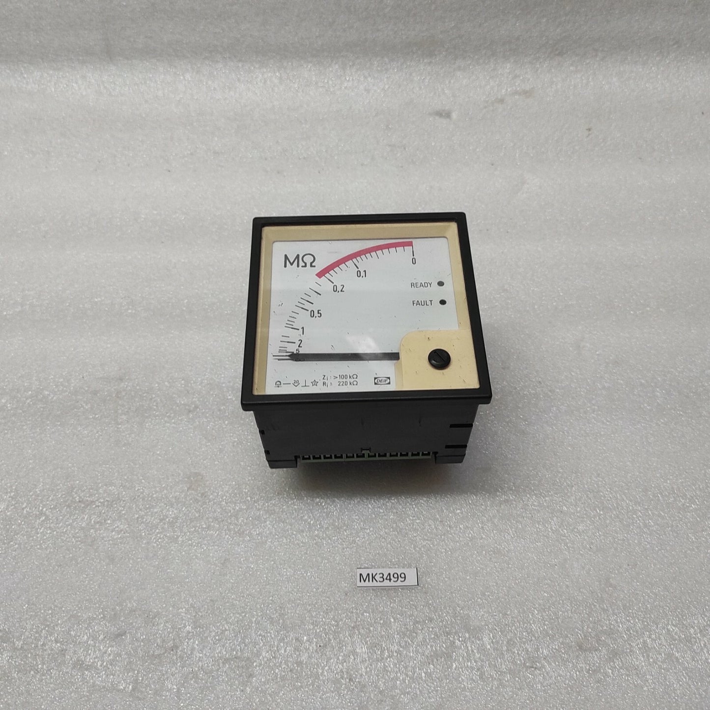 DEIF 400003634.30 AC NETOWRK INSULATION MONITOR 440VAC MEGA OHM METER