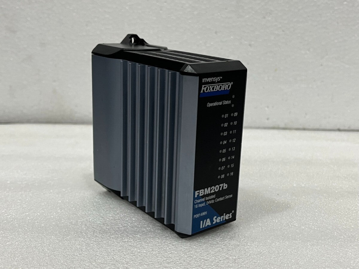 FOXBORO INVENSYS FBM207B 16CH ISOLATED INPUT 24VDC CONTACT SENSE P0914WH