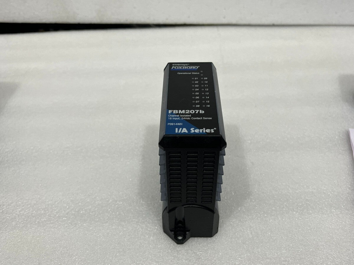 FOXBORO INVENSYS FBM207B 16CH ISOLATED INPUT 24VDC CONTACT SENSE P0914WH