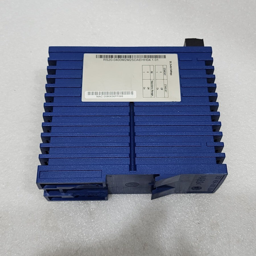 HIRSCHMANN RS20 INDUSTRIAL ETHERNET SWITCH RS20-0400M2M2SDAEHH04.1.01