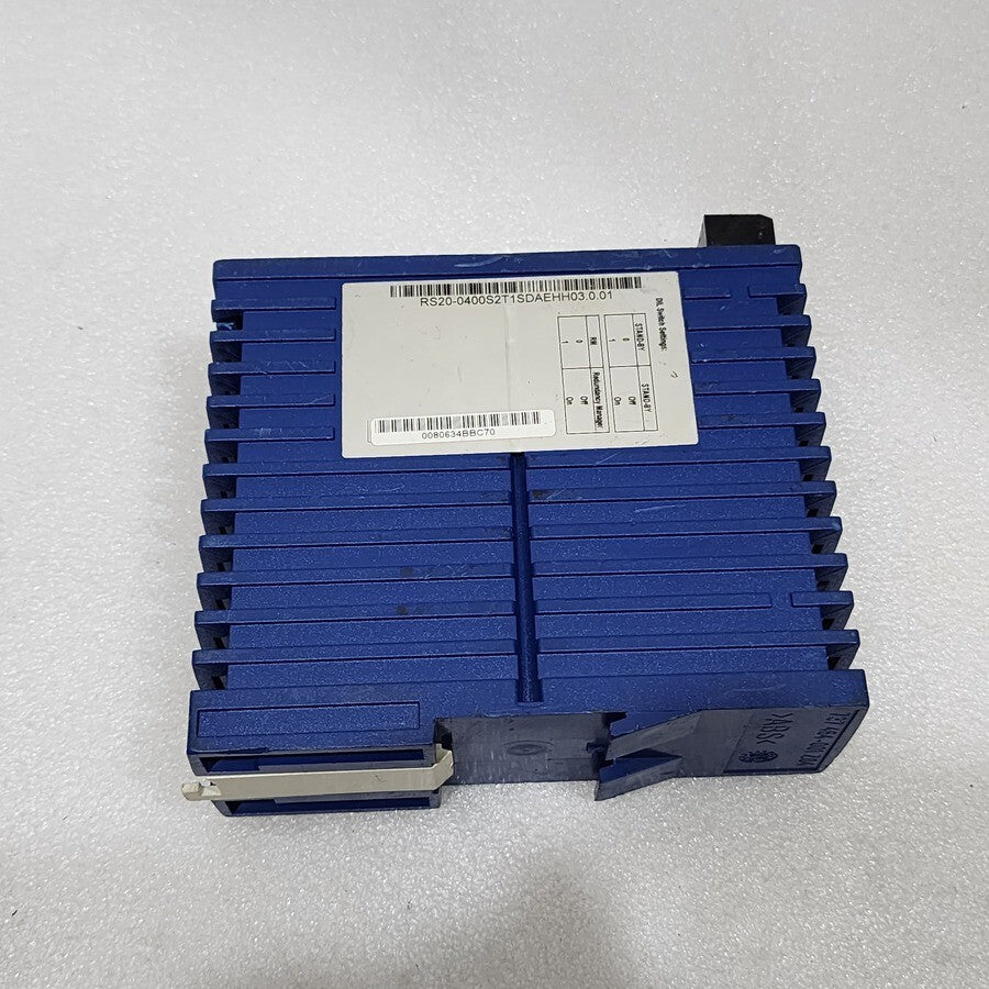 HIRSCHMANN RS20 INDUSTRIAL ETHERNET SWITCH RS20-0400S2T1SDAEHH03.0.01