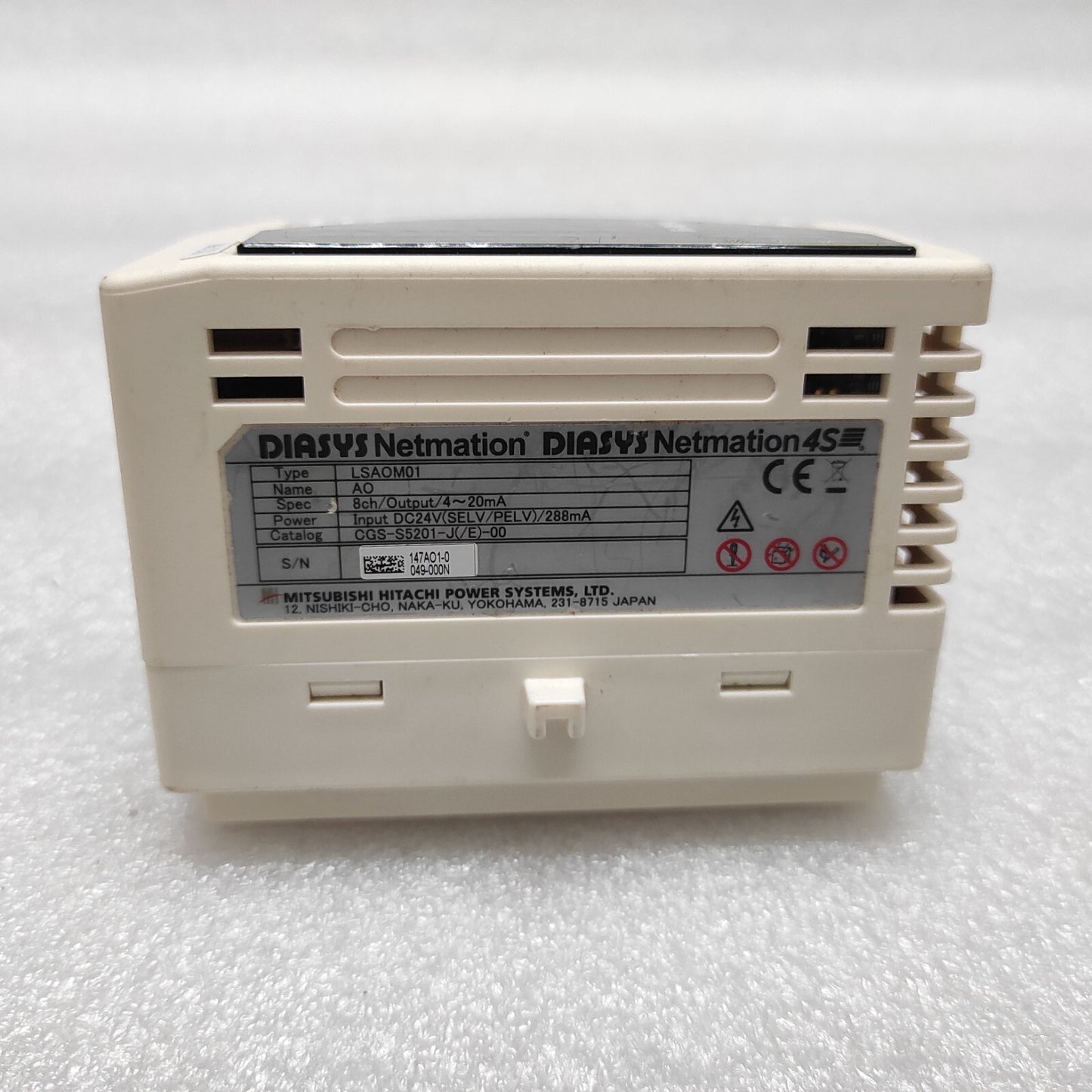 DIASYS LSAOM01 AO 8CH/OUTPUT/4-20mA CGS-S5201-J(/E)-00