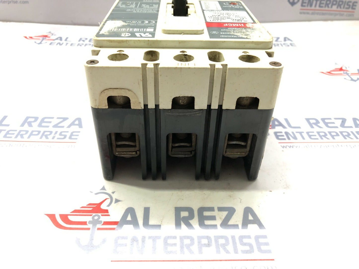 CUTLER HAMMER HMCP CIRCUIT BREAKER HMCP030H1C 30AMP 3POLE 600VAC/250VDC