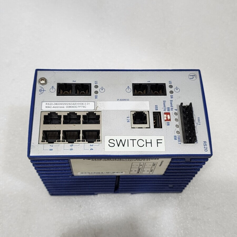 HIRSCHMANN RS20 ETHERNET SWITCH 0800M2M2SDAEHH06