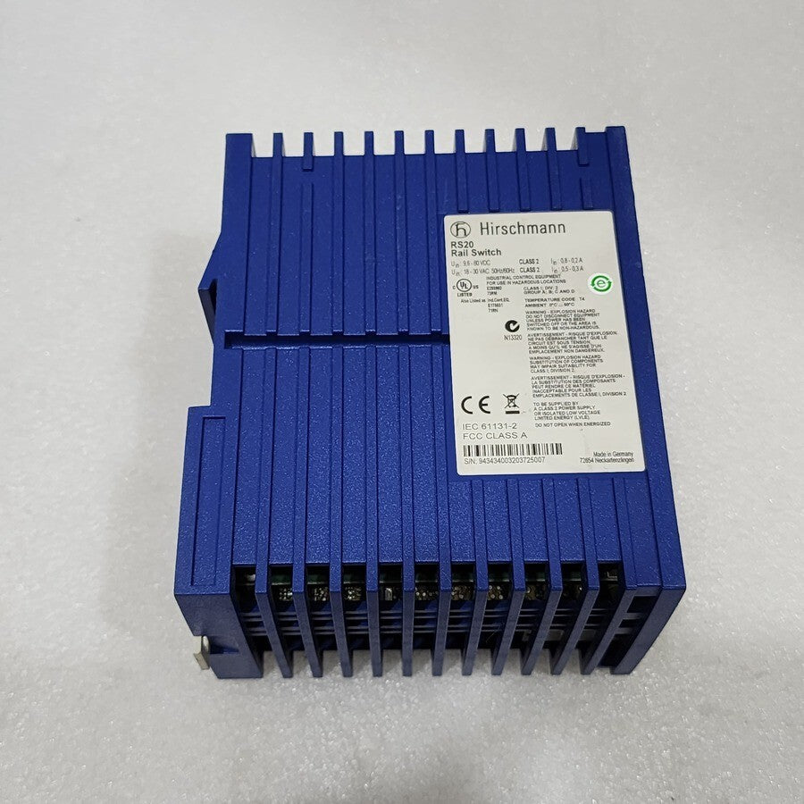 HIRSCHMANN RS20 ETHERNET SWITCH 0800M2M2SDAEHH06
