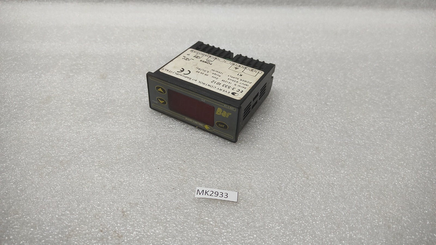 EVERY CONTROL EC 3-533 I012 PRESSURE CONTROLLER 12VAC/DC EC3533I012
