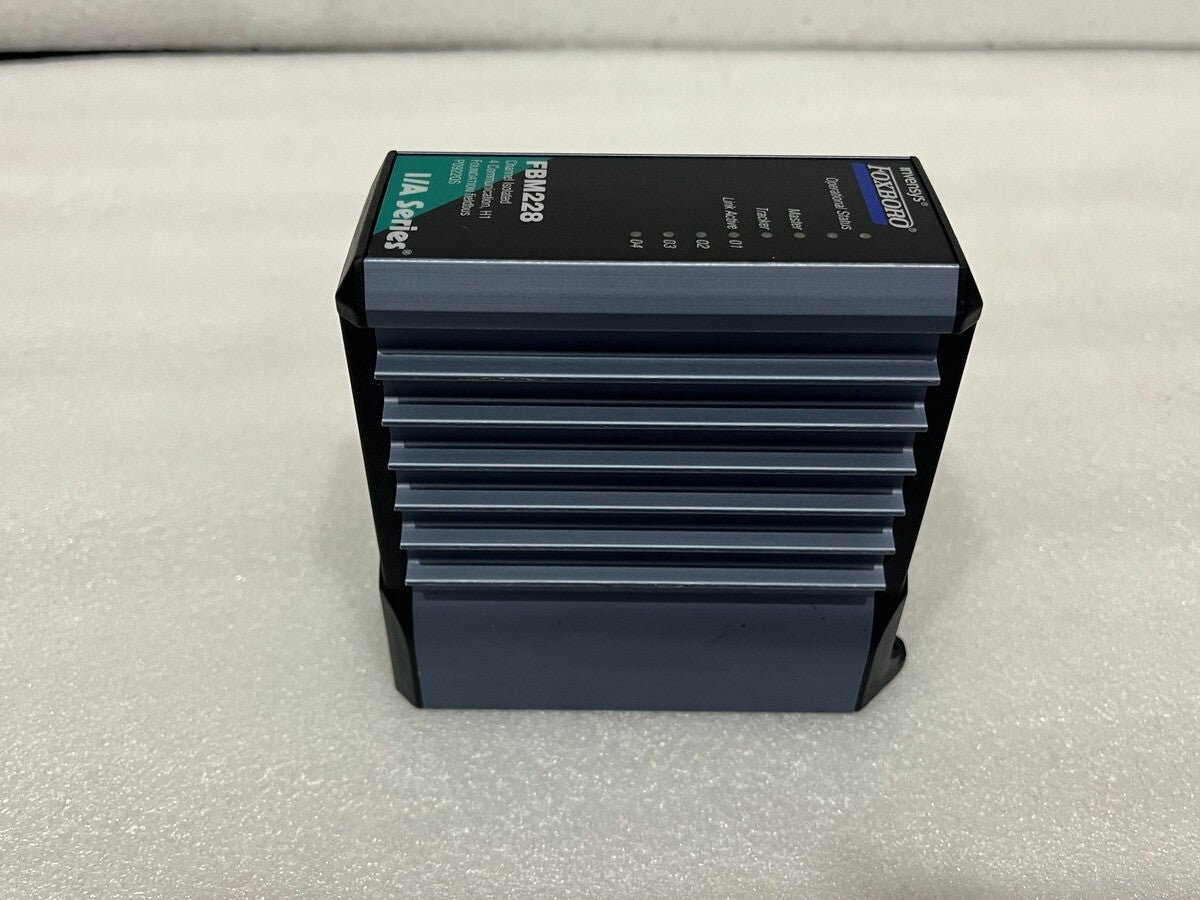FOXBORO INVENSYS FBM228 4CH ISOLATED COMMUNICATION FIELDBUS MODULE P0922QS