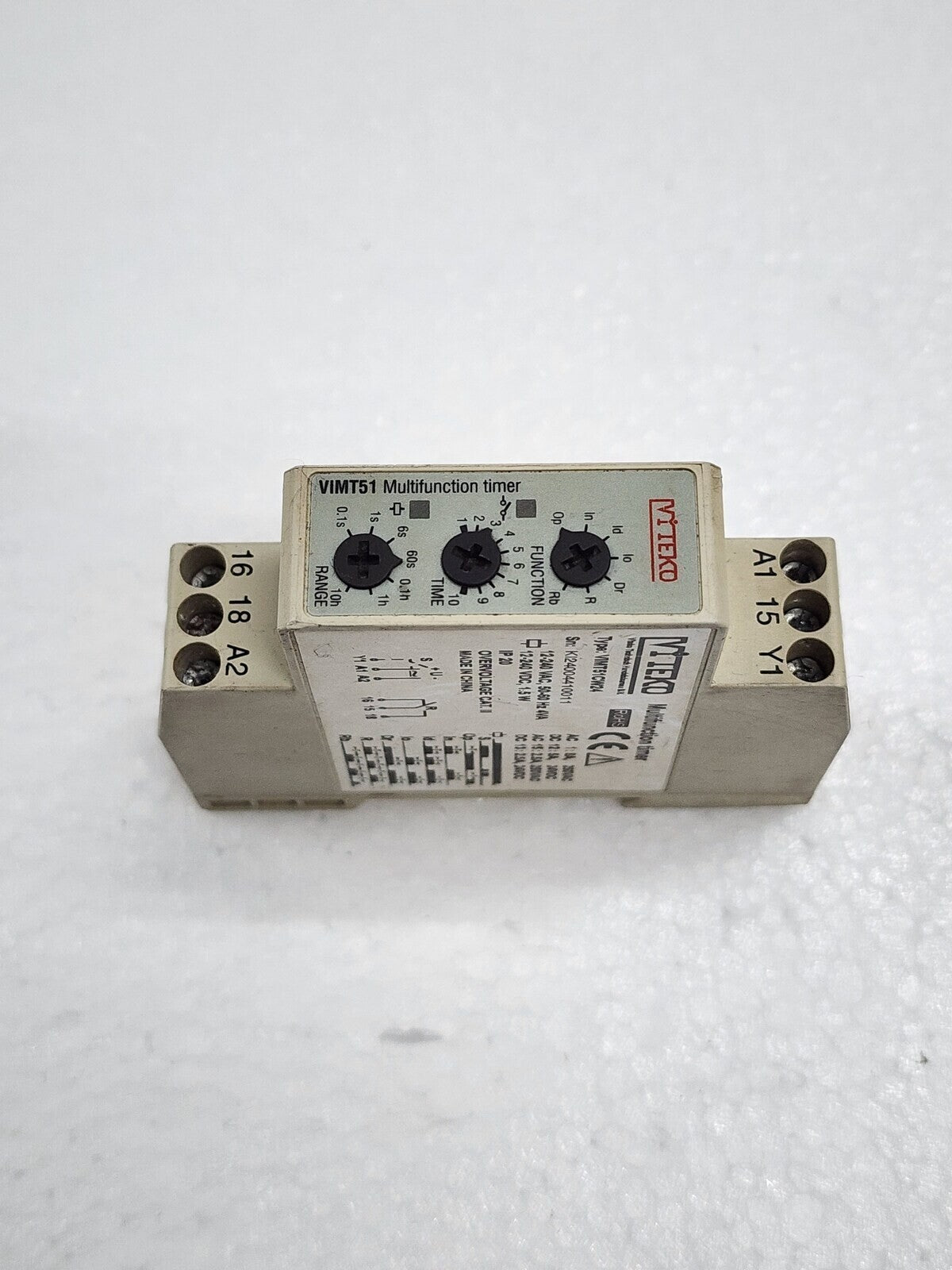 VITEKO VIMT51CW24 MULTIFUNCTION TIMER 12-240VAC/DC