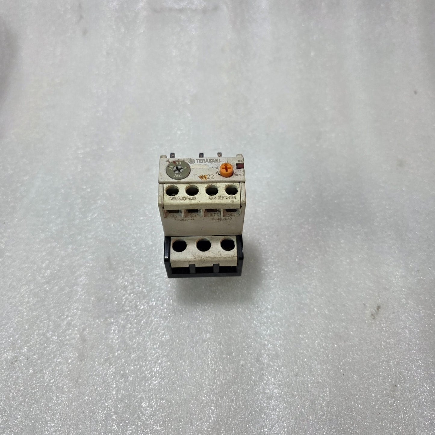 TERASAKI TKK22 THERMAL OVERLOAD RELAY 2.5–4A ADJUSTABLE MOTOR PROTECTION RELAY