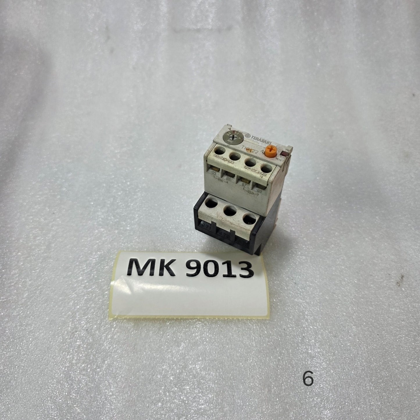TERASAKI TKK22 THERMAL OVERLOAD RELAY 2.5–4A ADJUSTABLE MOTOR PROTECTION RELAY