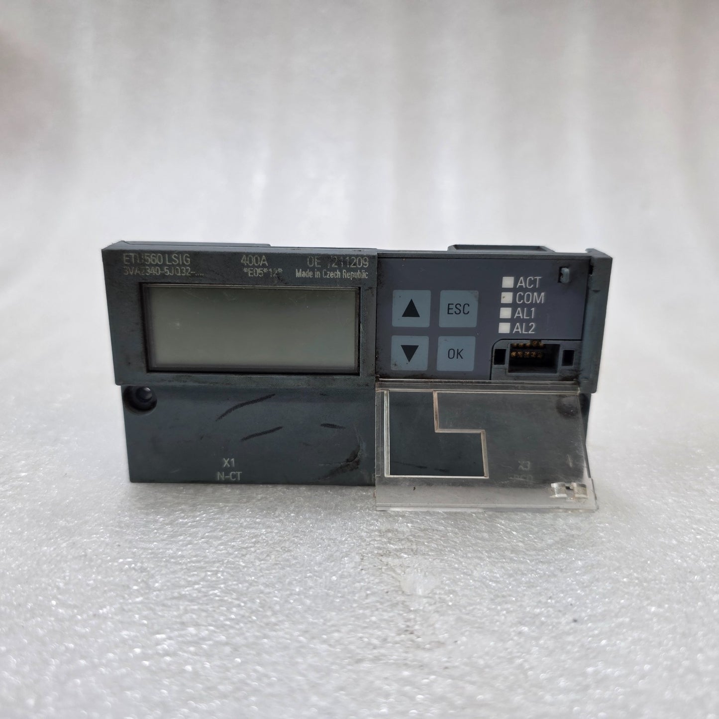 SIEMENS ETU560 LSIG 400A TRIP UNIT 3VA2340-5JQ32 ELECTRONIC PROTECTION MODULE
