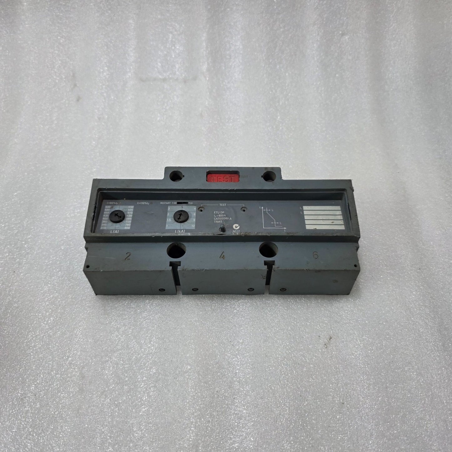 SIEMENS 3VT9480-6AC00 ELECTRONIC TRIP UNIT ETU DP LI – 800A MCCB PROTECTION MODU