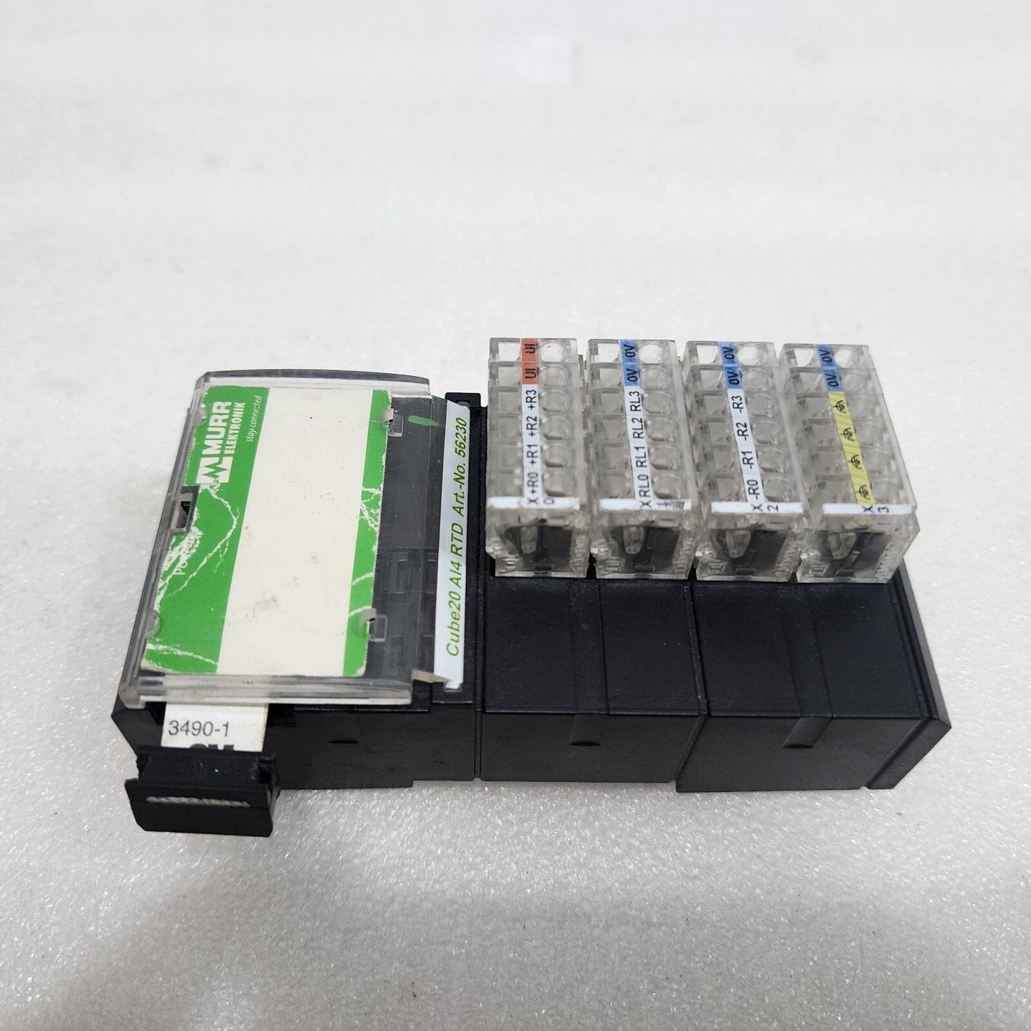 MURR ELEKTRONIK CUBE20 AI4 RTD 56230 ANALOG INPUT EXPANSION MODULE