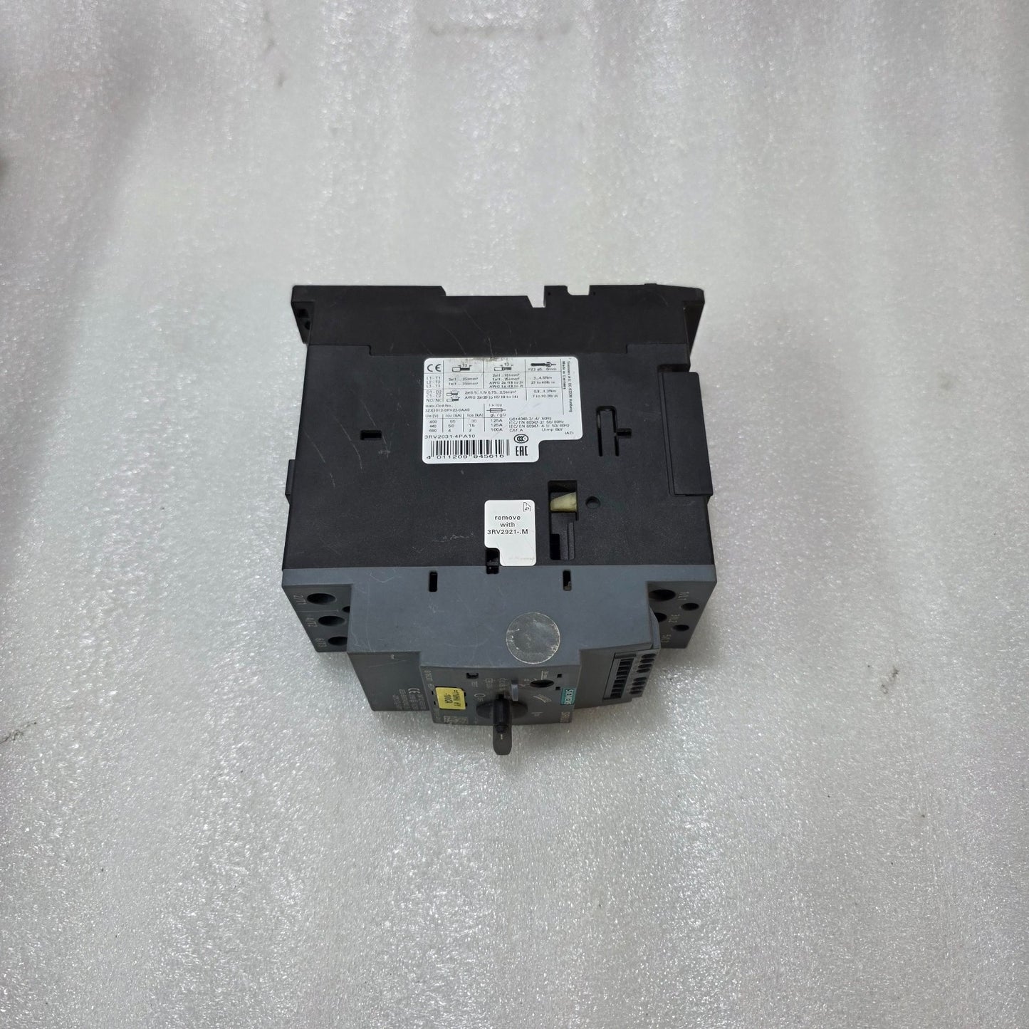 SIEMENS SIRIUS 3RV2031-4PA10 MOTOR PROTECTION CIRCUIT BREAKER (MPCB) – 28–36A