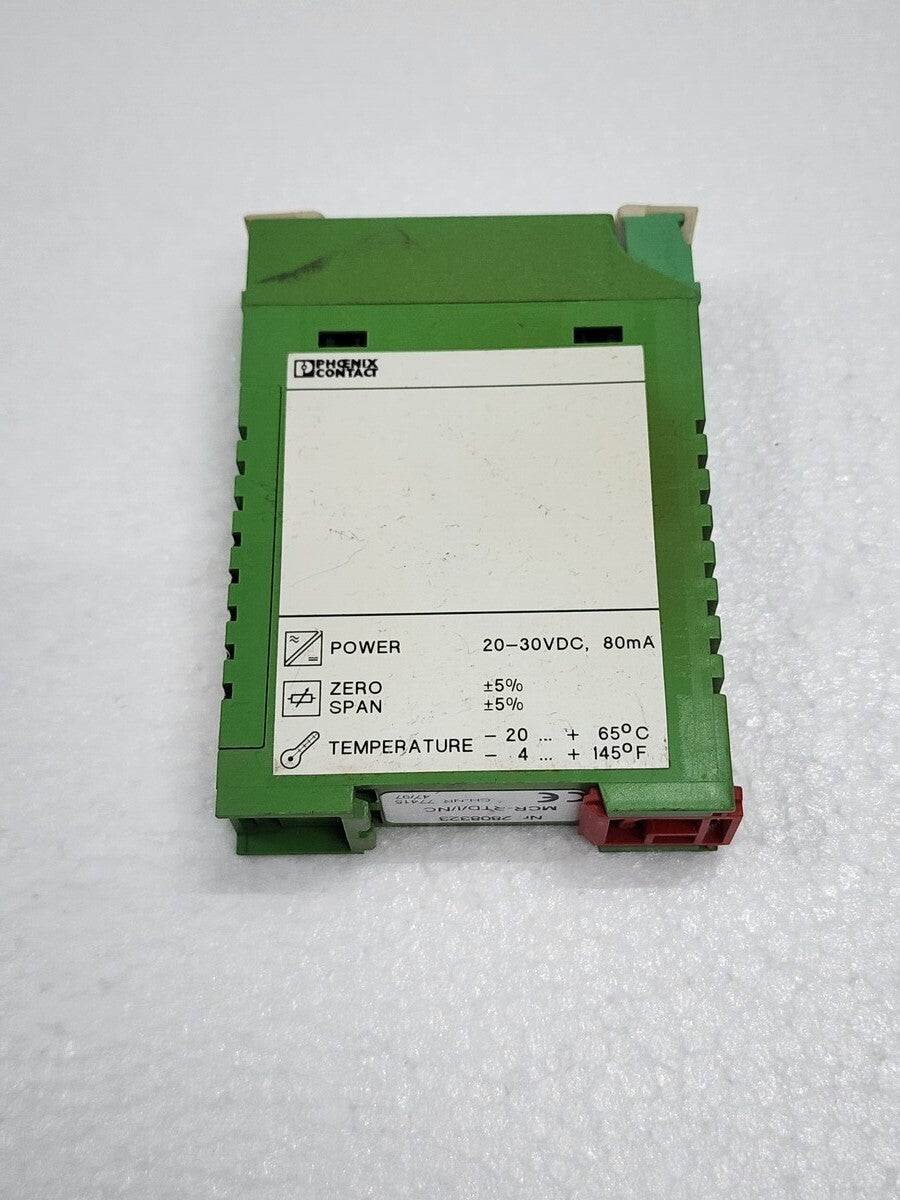 PHOENIX CONTACT MCR-RTD/I/NC RTD CONVERTER 2808323 20-30VDC