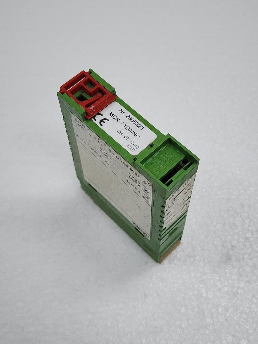 PHOENIX CONTACT MCR-RTD/I/NC RTD CONVERTER 2808323 20-30VDC