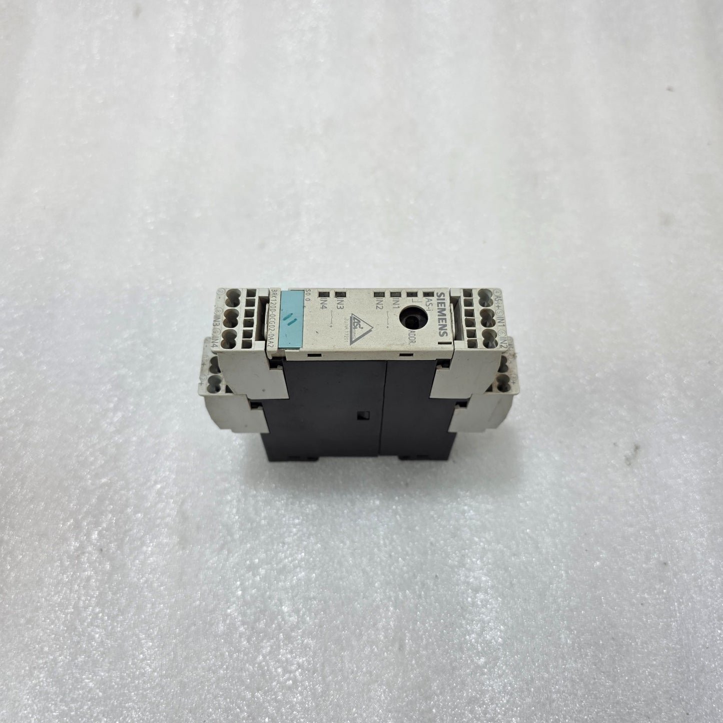 SIEMENS 3RK1200-0CG02-0AA2 AS-I MODULE – 4 INPUT AS-INTERFACE DIGITAL I/O MODULE