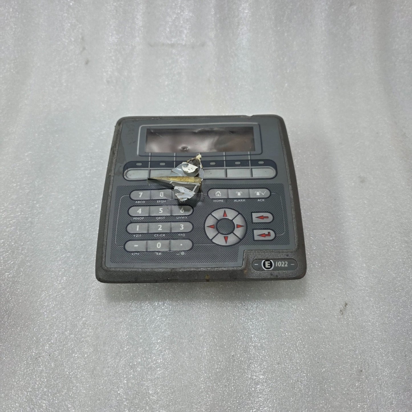 MITSUBISHI BEIJER E1022 OPERATOR PANEL HMI (NON WORKING ) FOR PARTS