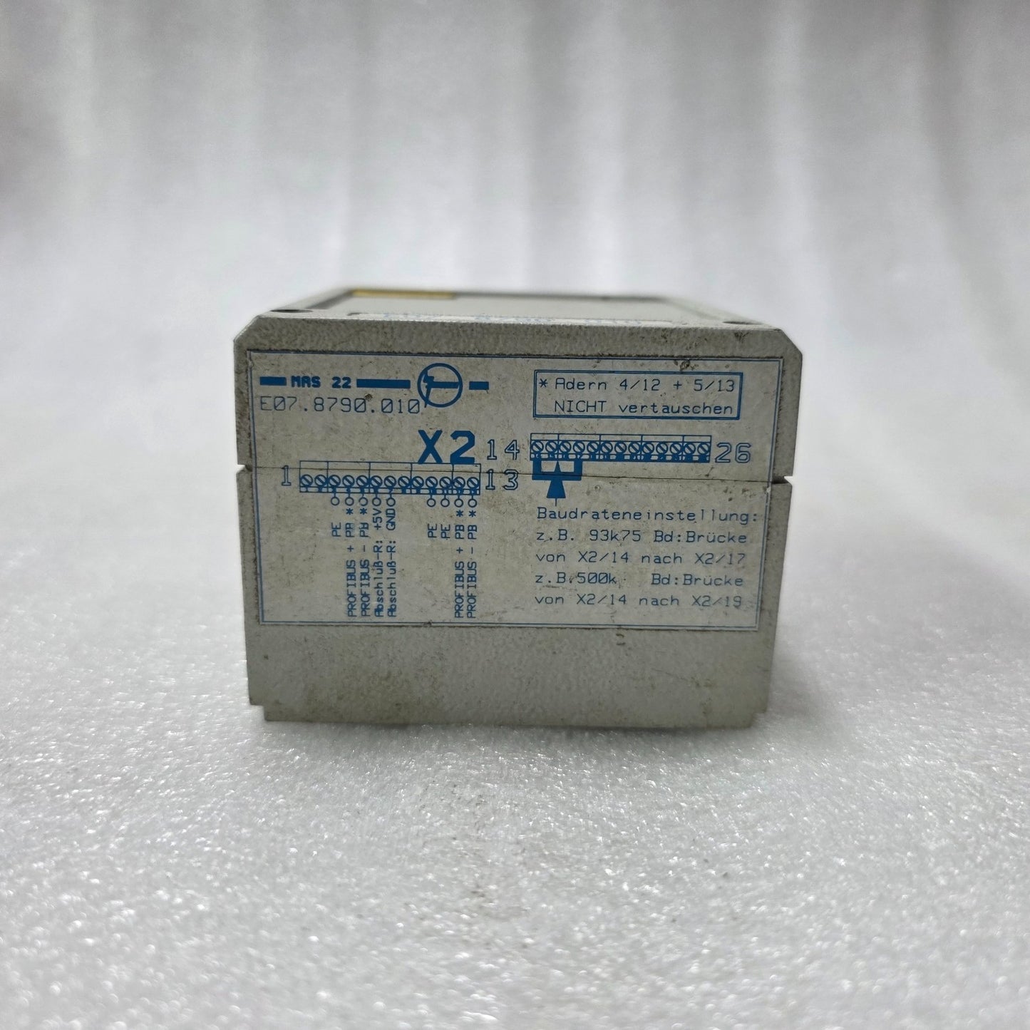 JANSSEN MAS 22 MODULE RE1 E07.8790.010 INDUSTRIAL CONTROL UNIT