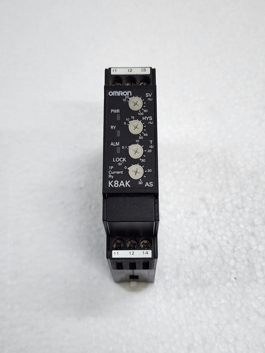 OMRON K8AK-AS2 MEASURING & MONITORING RELAYS 24VAC/DC